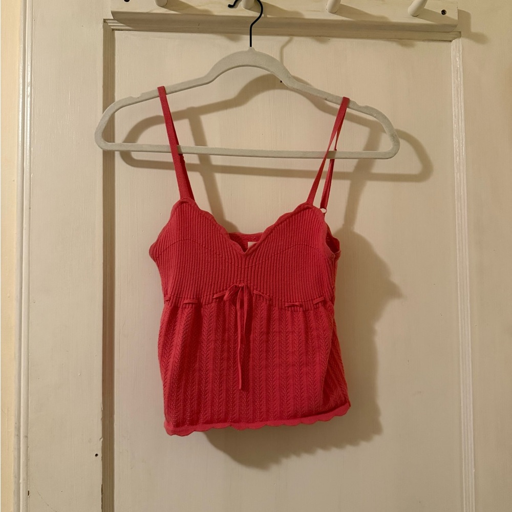 Aritzia Pink Sweater Top